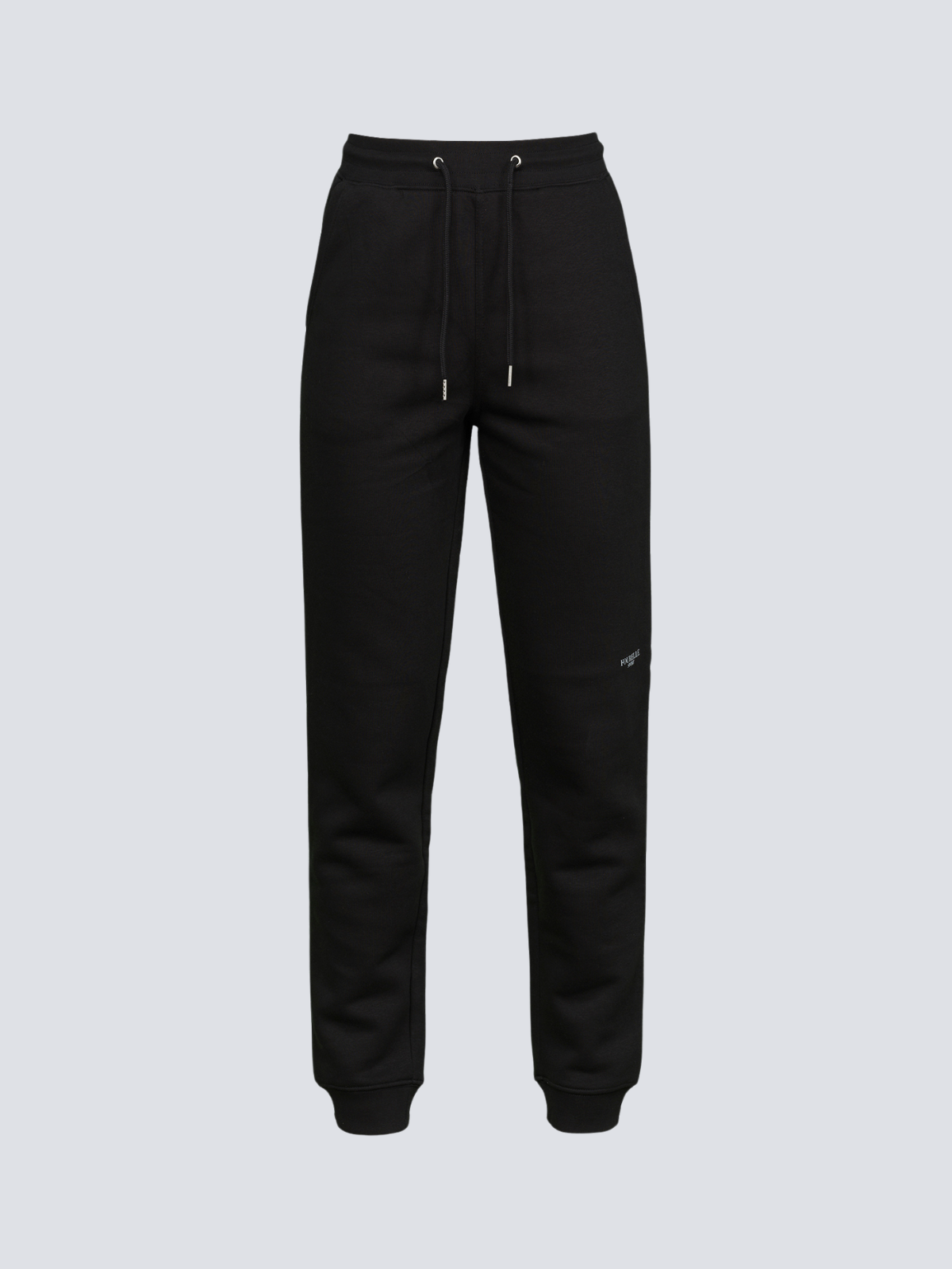 Fekete pamut jogger - unisex