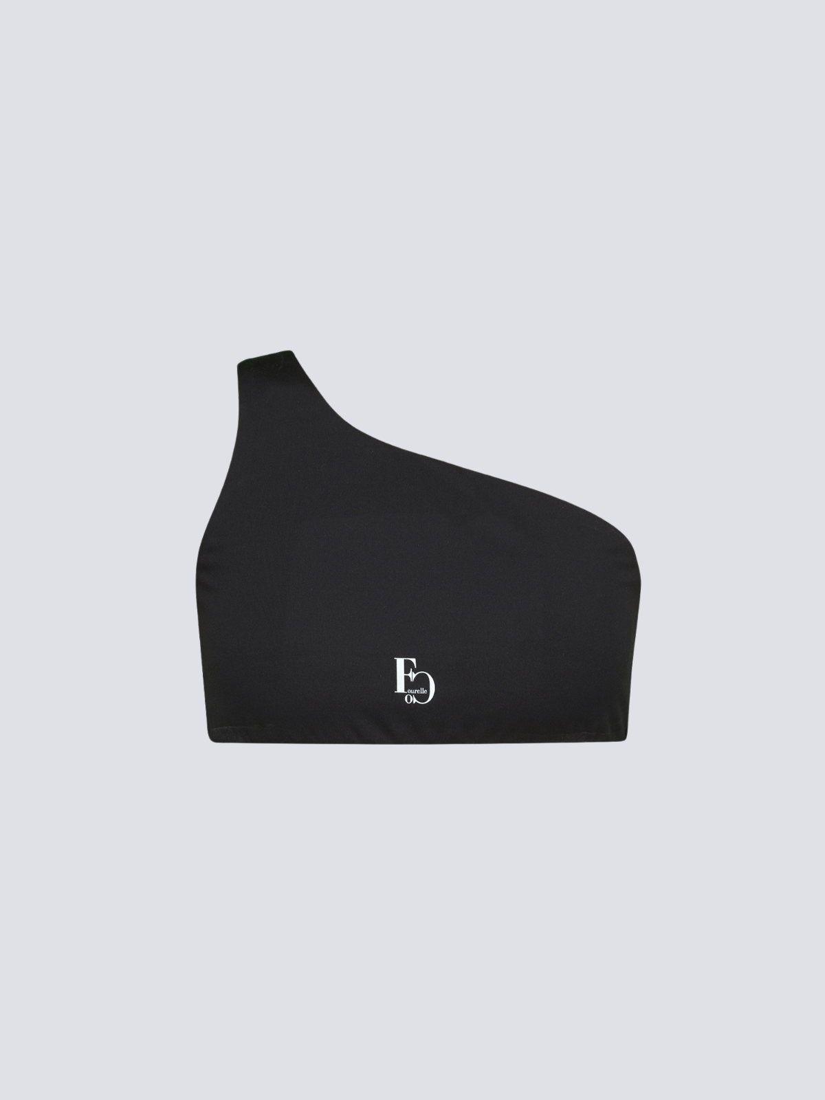 Félvállas sportmelltartó - fekete