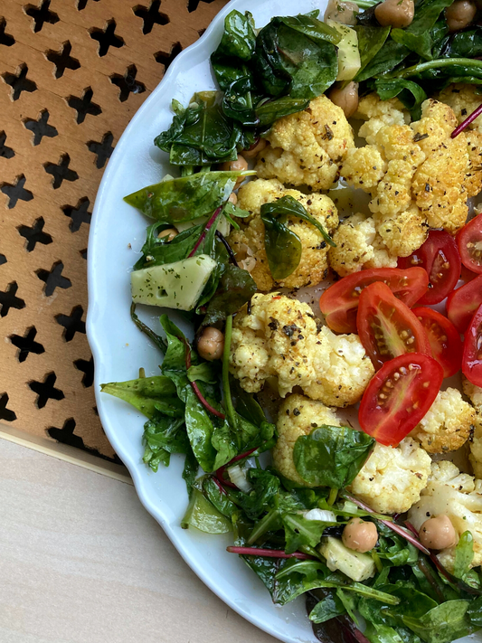 Fűszeres karfiolsaláta