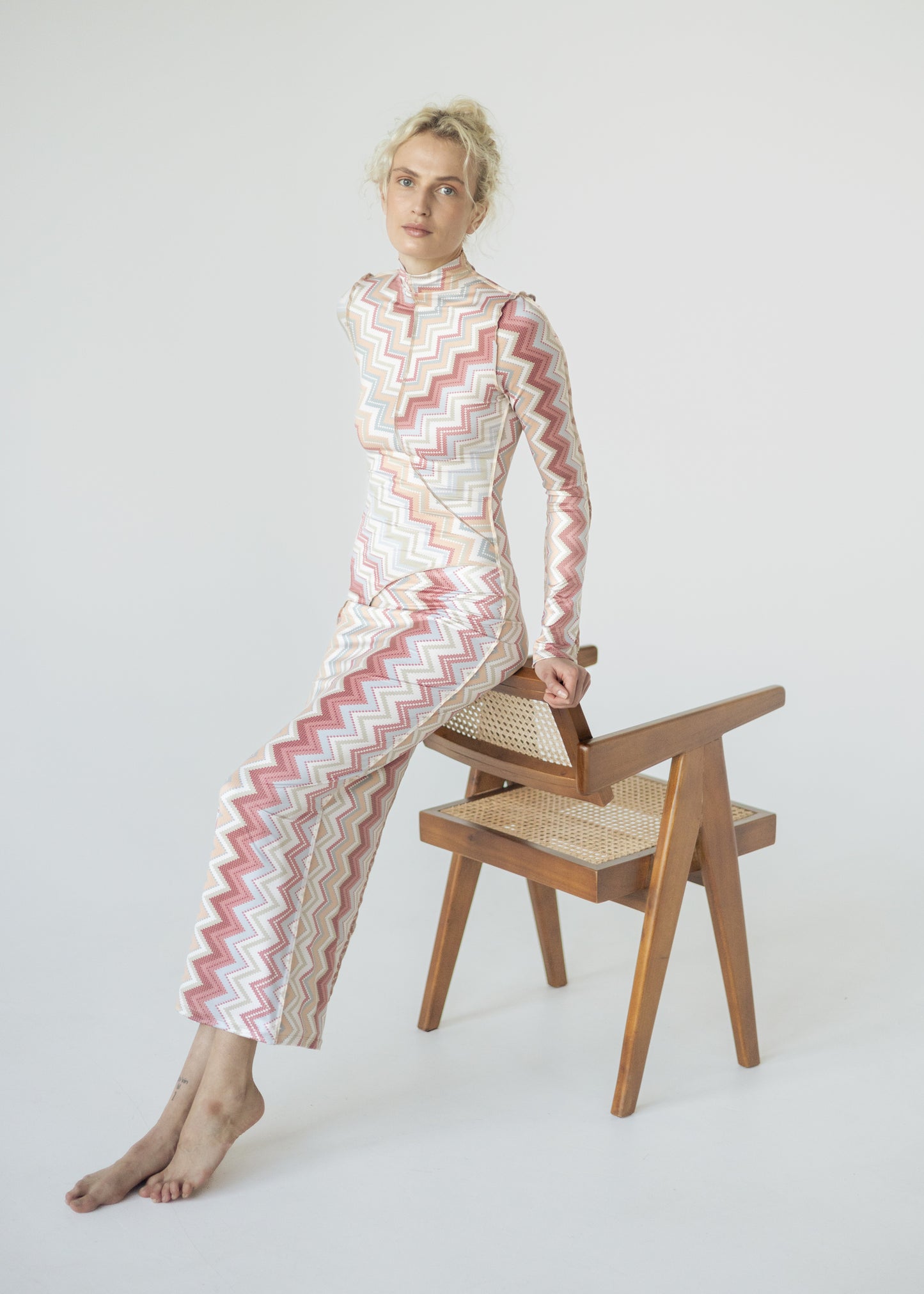 LARA Pink/Bézs Ruha