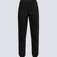 Fekete pamut jogger - unisex