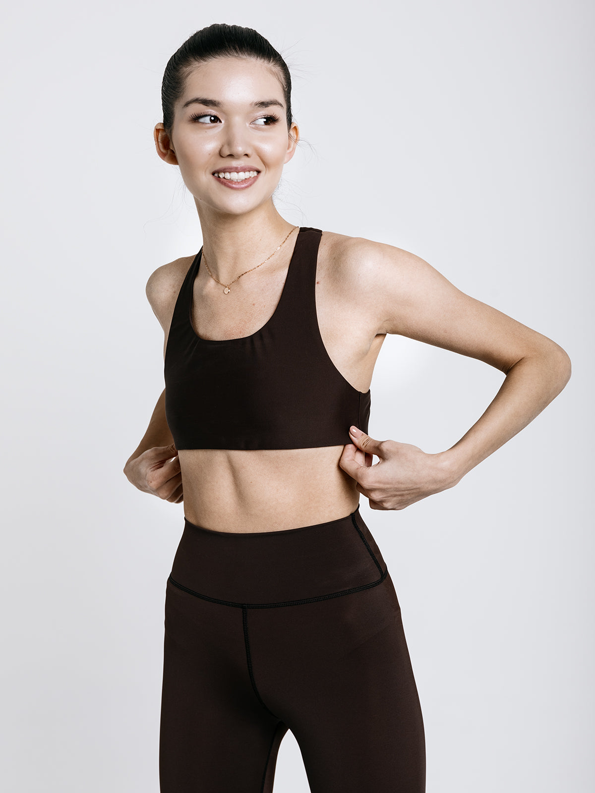 Racerback sportmelltartó