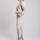 Bézs pamut jogger - unisex