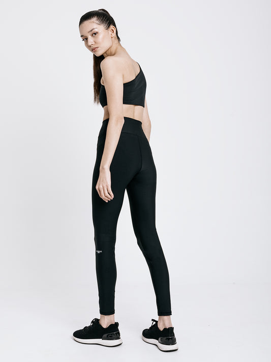 Full-length leggings - fekete